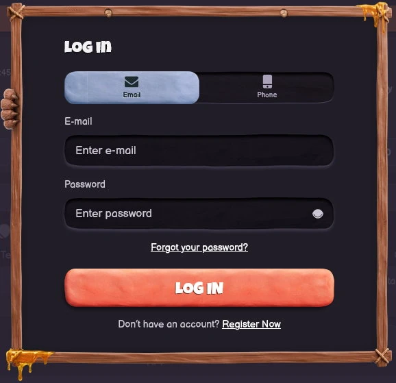 Login — Bearo Casino
